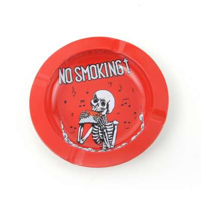 Metal Cigarette ashtray home creative personality bar portable tin tray Cigar ashtray Smoking Accessories