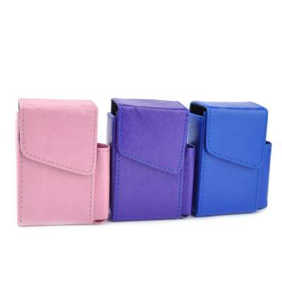 JL-159N Yiwu Jinlin Fashion PU Wallet Coated Heat Transfer Cigarette Case Wholesaler  Leather Cigarette Case