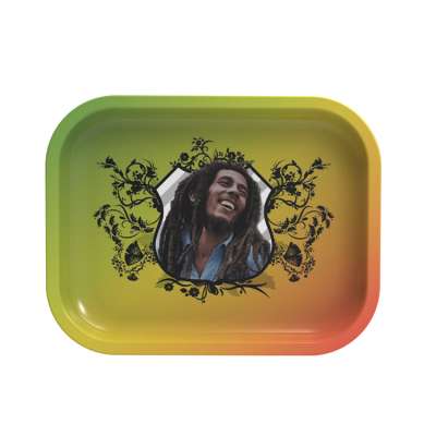 Wholesale Small Rolling tray with cover custom logo tobacco rolling tray tin rolling tray