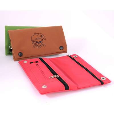 TOP-61039 Rolling Tobacco Pouch Bag Fancy Leather Material Bag