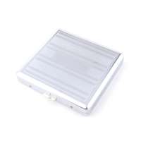 Metal Cigarette Holds Pocket Box Silver Case Storage Holder 20 Cigarettes Case