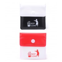 JL-096S High Quality OEM Logo Portable Cigarette butt ash bag ashtray tobacco pouch